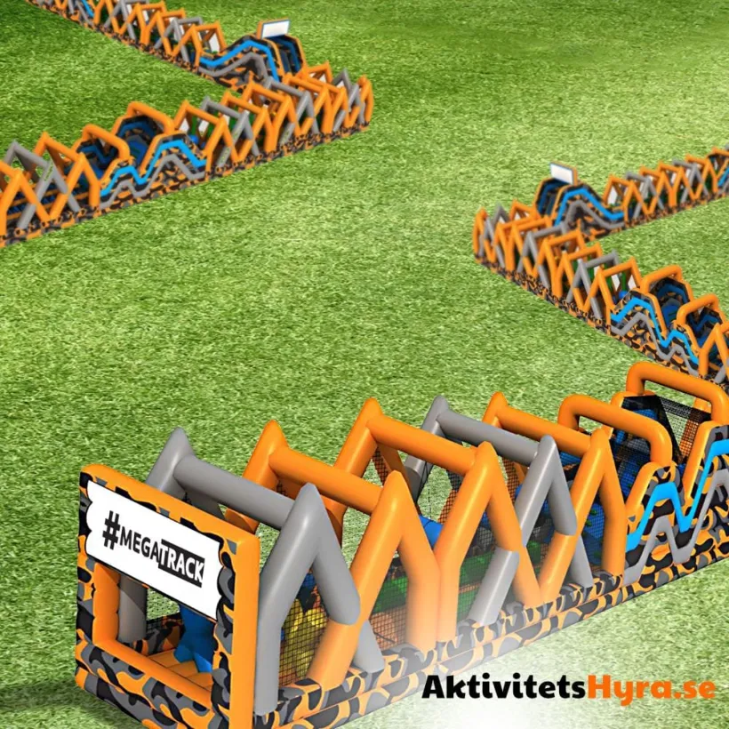 20m - #Megatrack forhindringsbane
