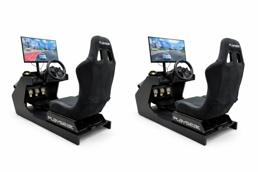 Racing Simulator Svart (2 st)