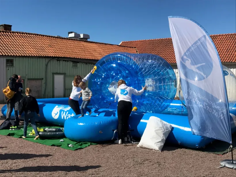 Vattenrullar - WaterZorb - ink. 6X8m Pool